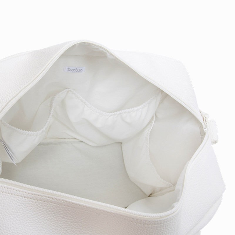 Tuc Tuc BORSA MATERNITÀ FASCIATOIO LOVE BIANCO