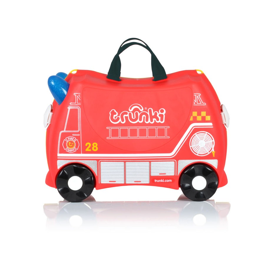 Trunki Valigia Cavalcabile Frank il Camion Dei Pompieri
