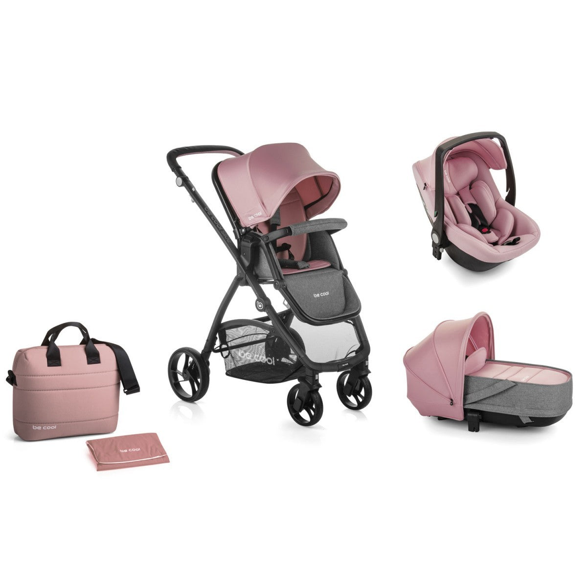 Be Cool Trio Slide Crib KIT8008 Y15