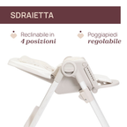 Chicco Seggiolone Polly Armonia Motherpearl