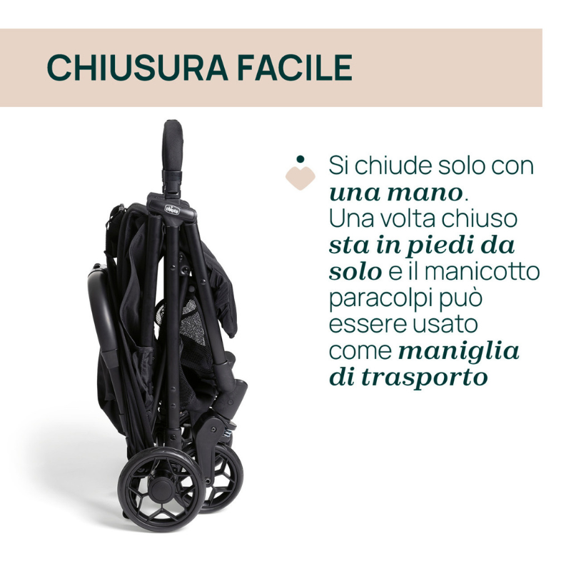 Chicco Passeggino Urbino Black