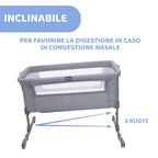 Chicco Culla Co-sleeping Next2Me Terracotta Re_Lux