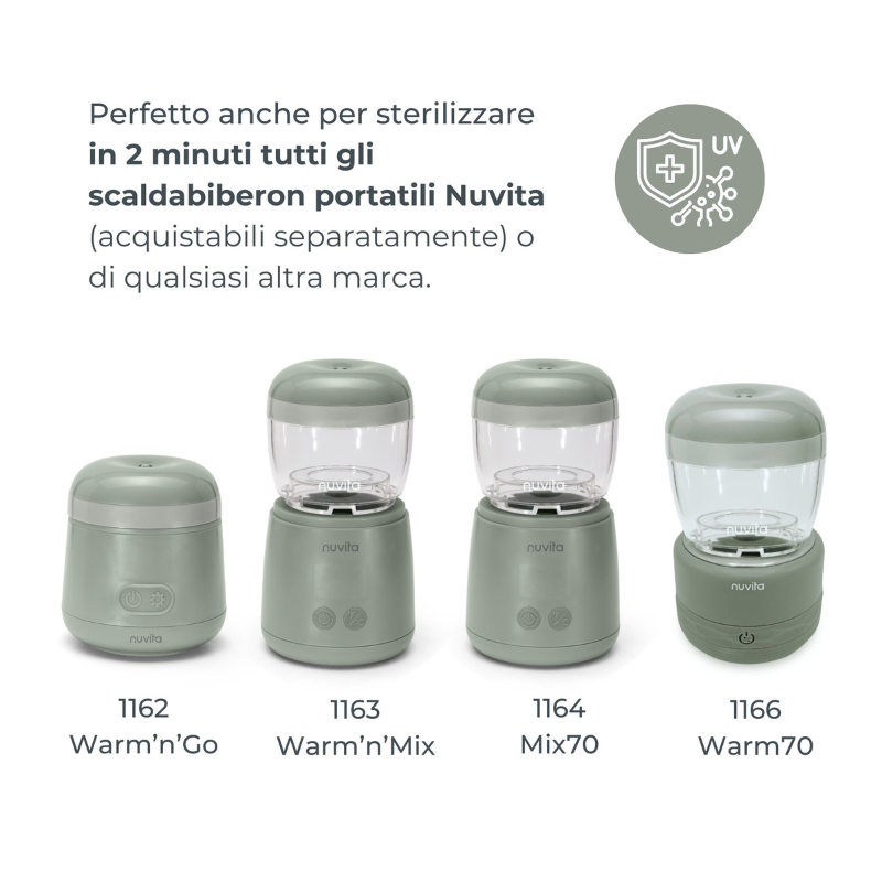 Nuvita Sterilizzatore portatile a raggi UV - MellyPlus 1556