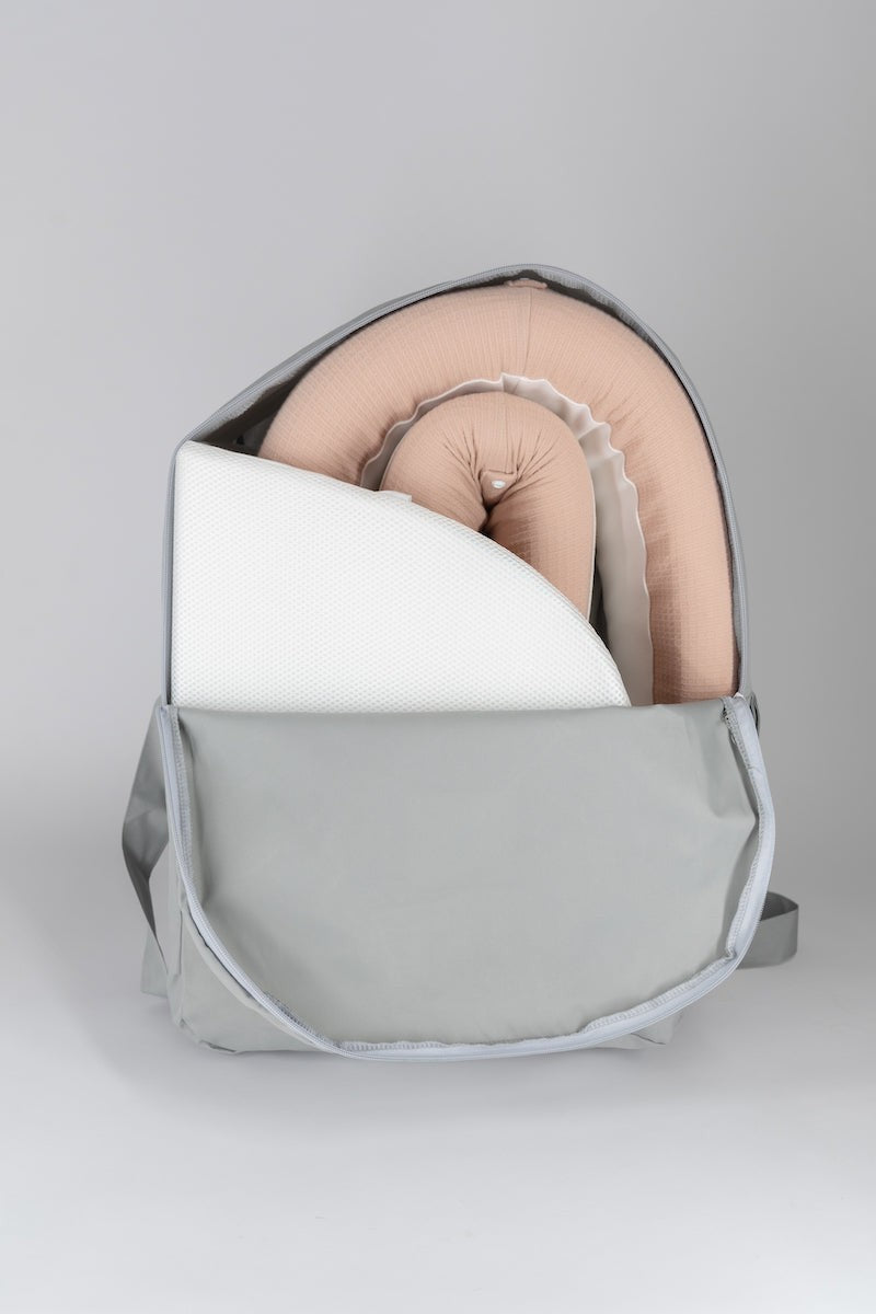 Bamboom Babynest Co-Sleeping Baby Bed 90x56cm - Grey