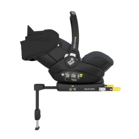 Maxi Cosi Seggiolino Auto Marble Essential Graphite Con Base Isofix + Dispositivo Antiabbandono in OMAGGIO