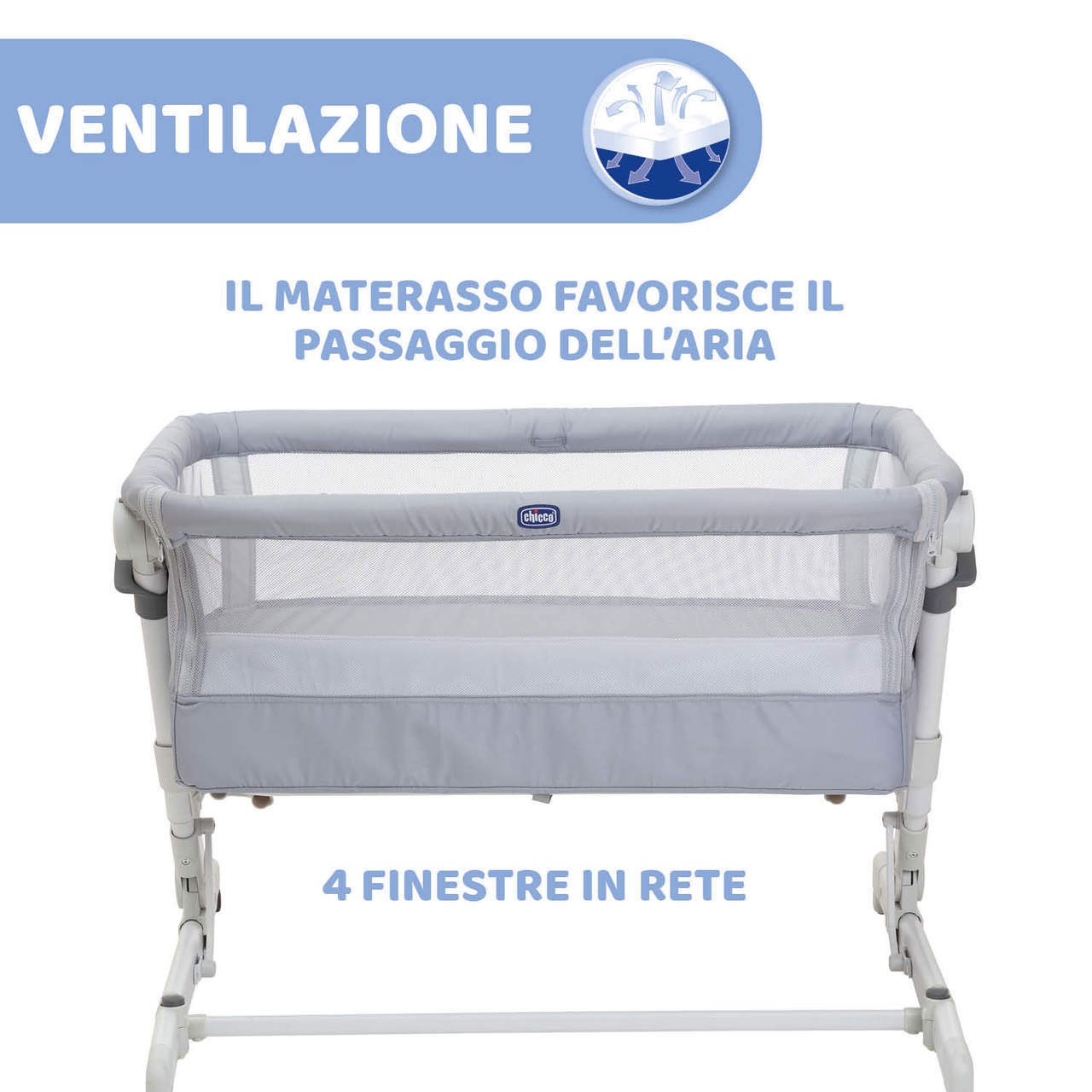 Chicco Culla Co-Sleeping Next2me Pop-Up Atmosphere