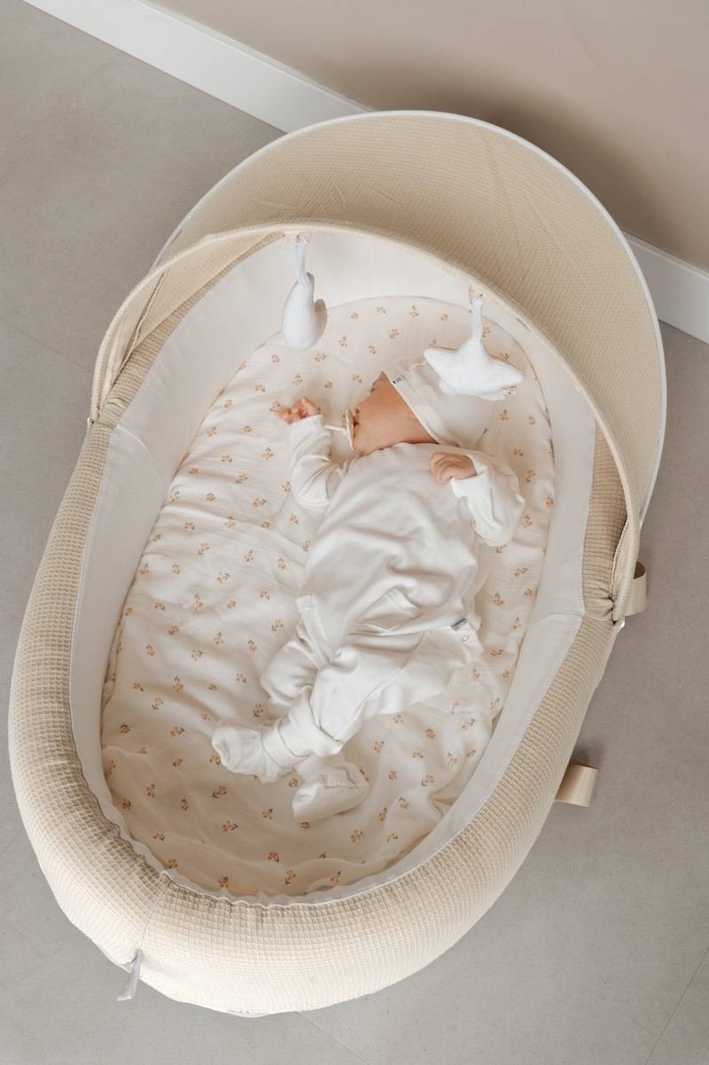 Bamboom Baby Nest Co-Sleeping Baby Bed 90x56cm - Brasilian Sand