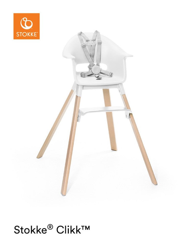 Stokke Seggiolone Pappa Clikk White