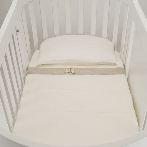 Nanan Lenzuola per Lettino Ovale Set 3pz Tato