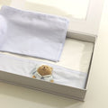 Nanan Set Lenzuola 3pz per Lettino Azzurro - Linea Puccio ''Sei La Mia Stella''