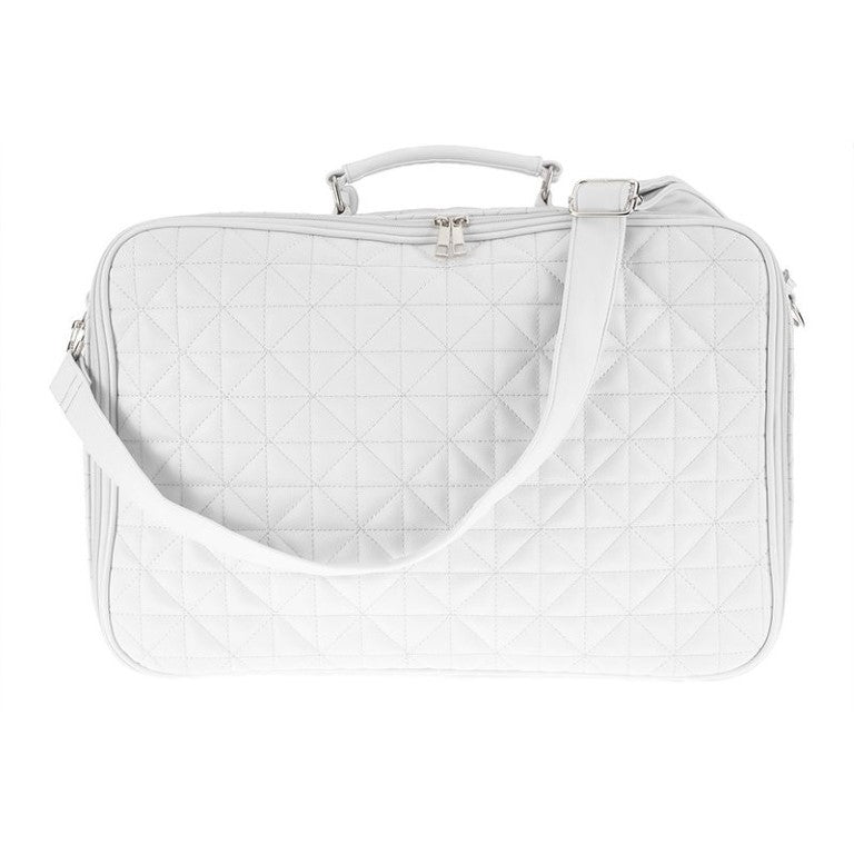 Nanan Borsa Mamma Trapuntata Bianca - Linea Pastello