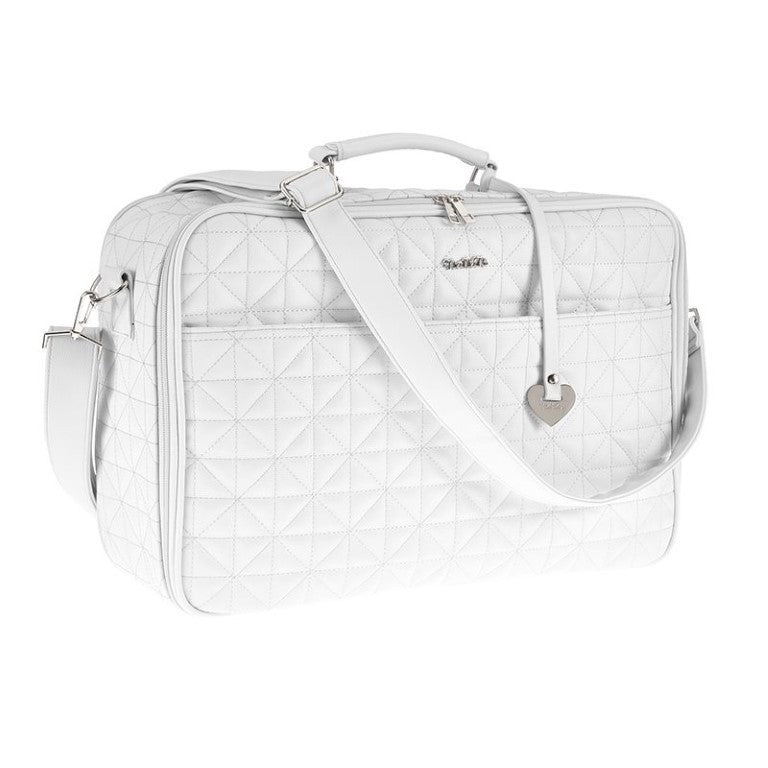 Nanan Borsa Mamma Trapuntata Bianca - Linea Pastello