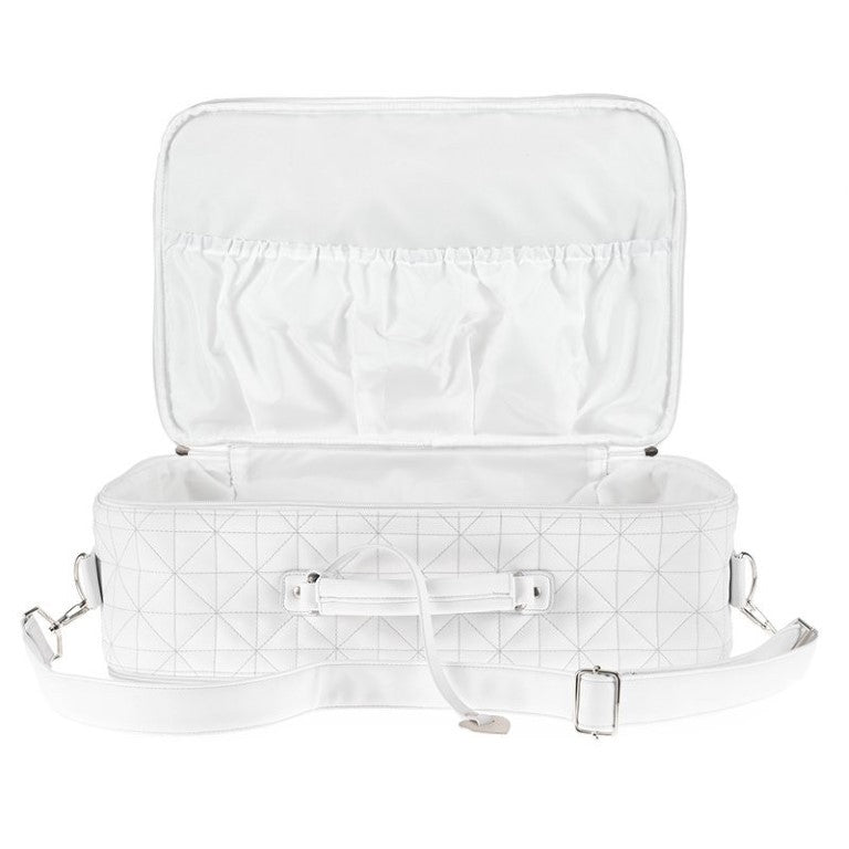 Nanan Borsa Mamma Trapuntata Bianca - Linea Pastello