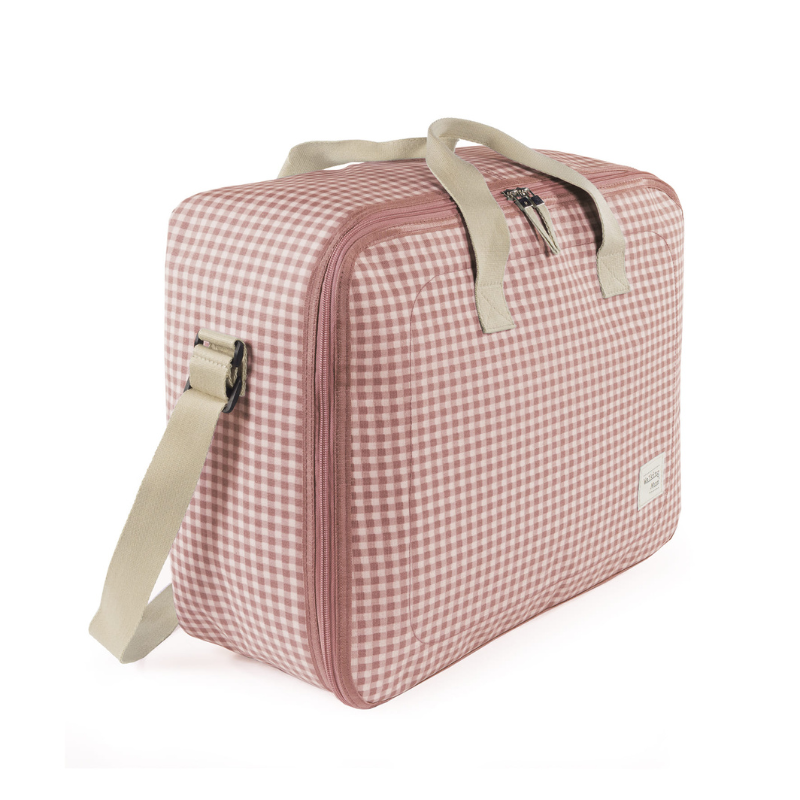Pasito A Pasito Valigia Clinica I Love Vichy Rosa - Linea Walking Mum
