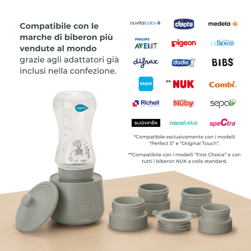 Nuvita Scaldabiberon Portatile Universale Warm'n'Go - 1162