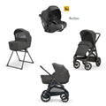 Inglesina Trio Aptica Xt Darwin Infant Recline Magnet Grey