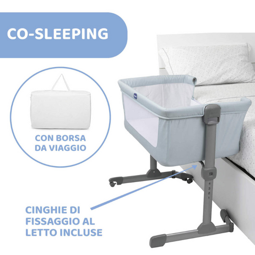 Chicco Next2Me Essential Mint Re_Lux