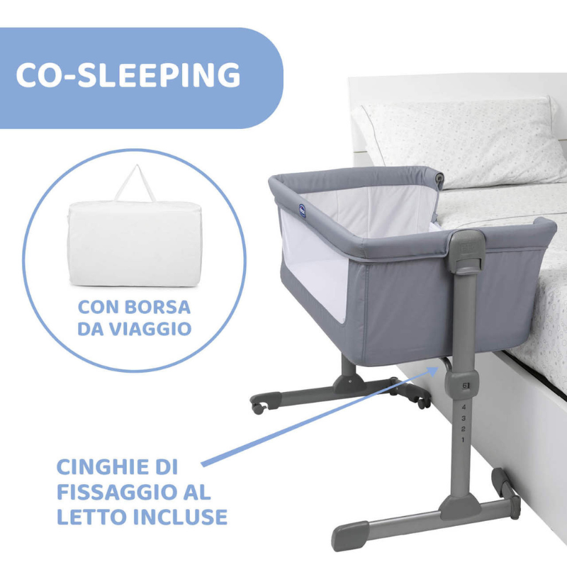 Chicco Next2Me Essential Stone Re_Lux