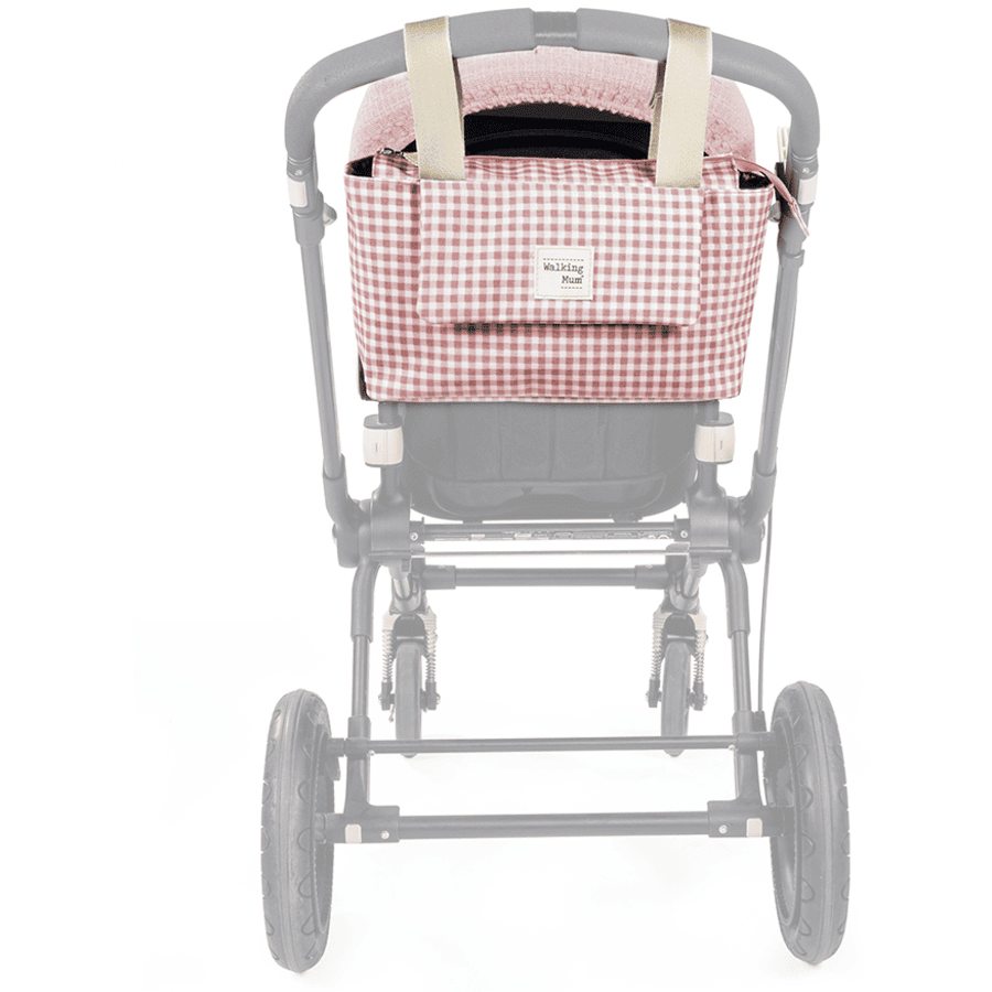 Pasito A Pasito Organiser I Love Vichy Rosa - Linea Walking Mum