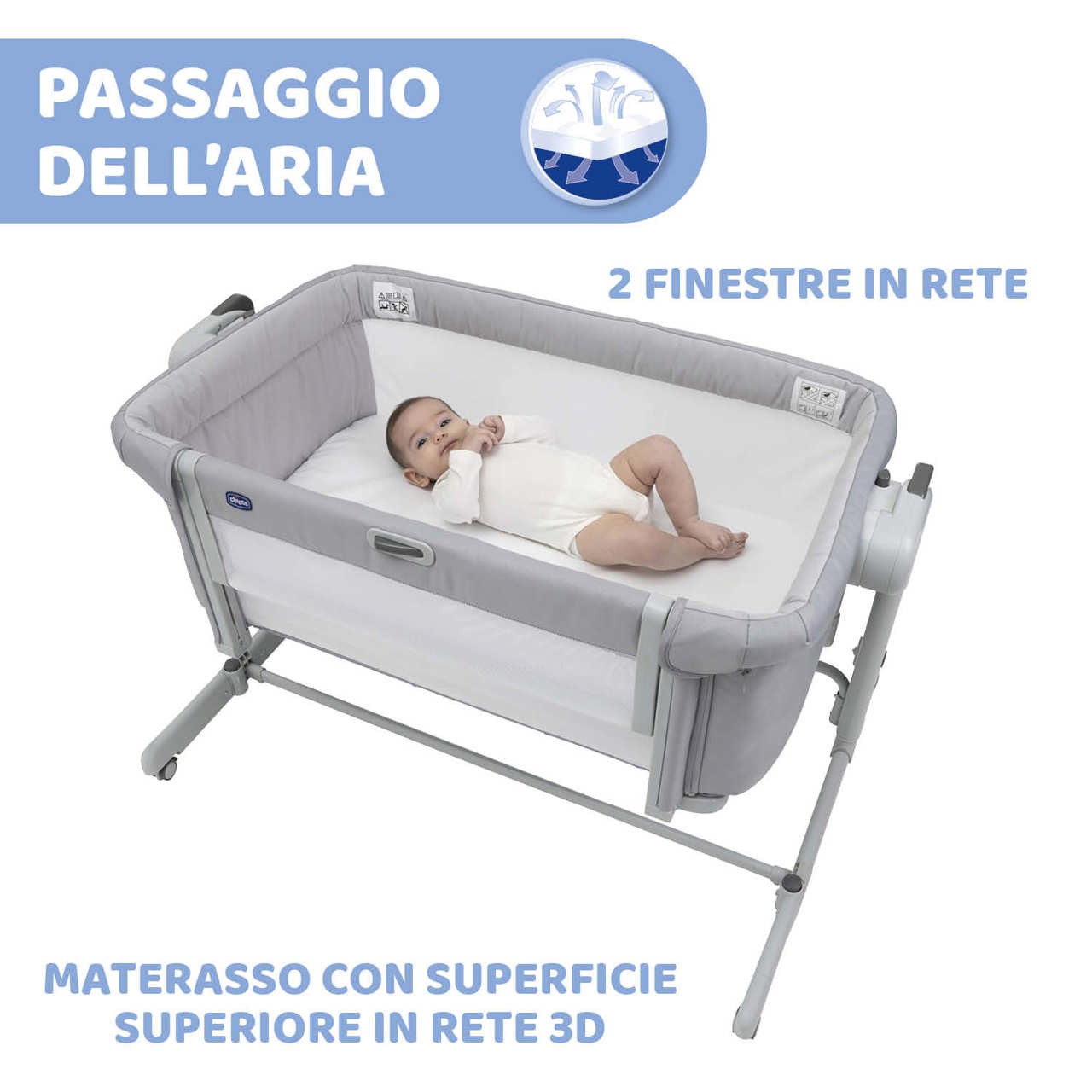 Chicco Culla Co-Sleeping  Next2Me Magic Evo - Scegli il tuo colore