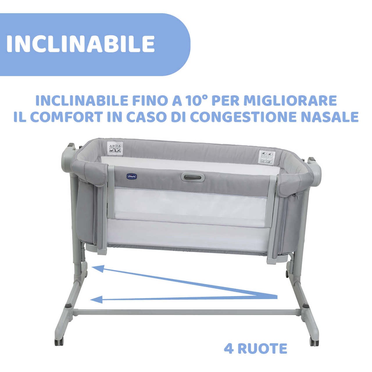 Chicco Culla Co-Sleeping  Next2Me Magic Evo - Scegli il tuo colore