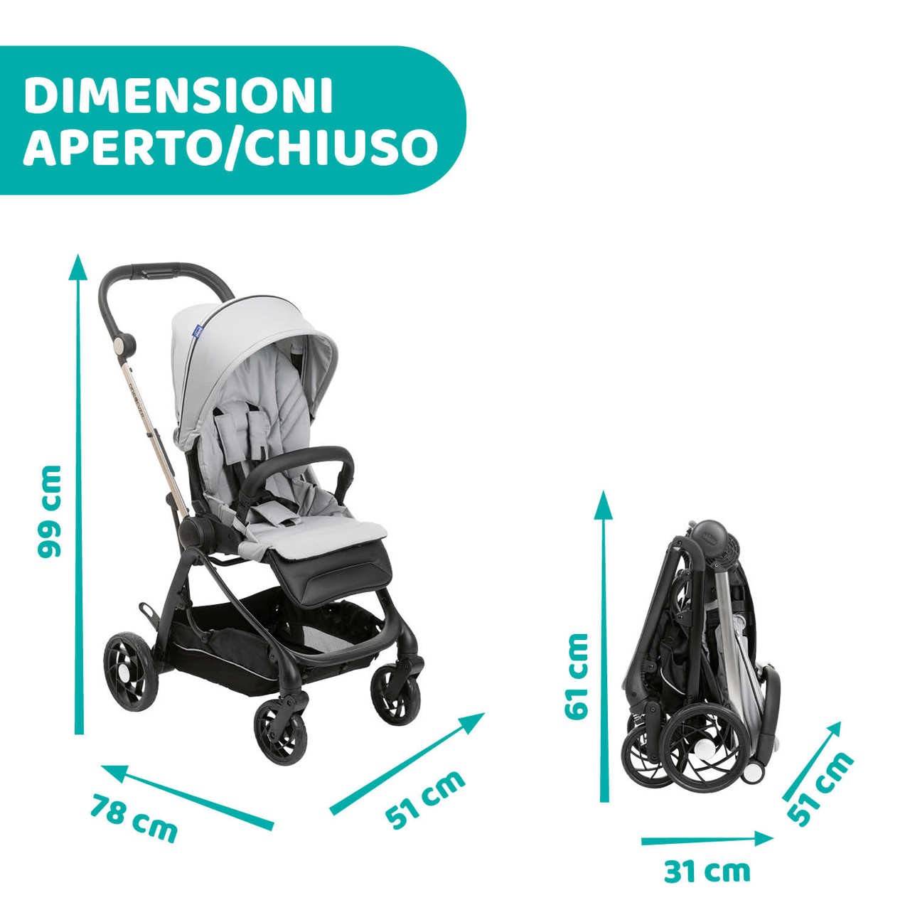 Chicco Trio One4Ever - Scegli il tuo colore