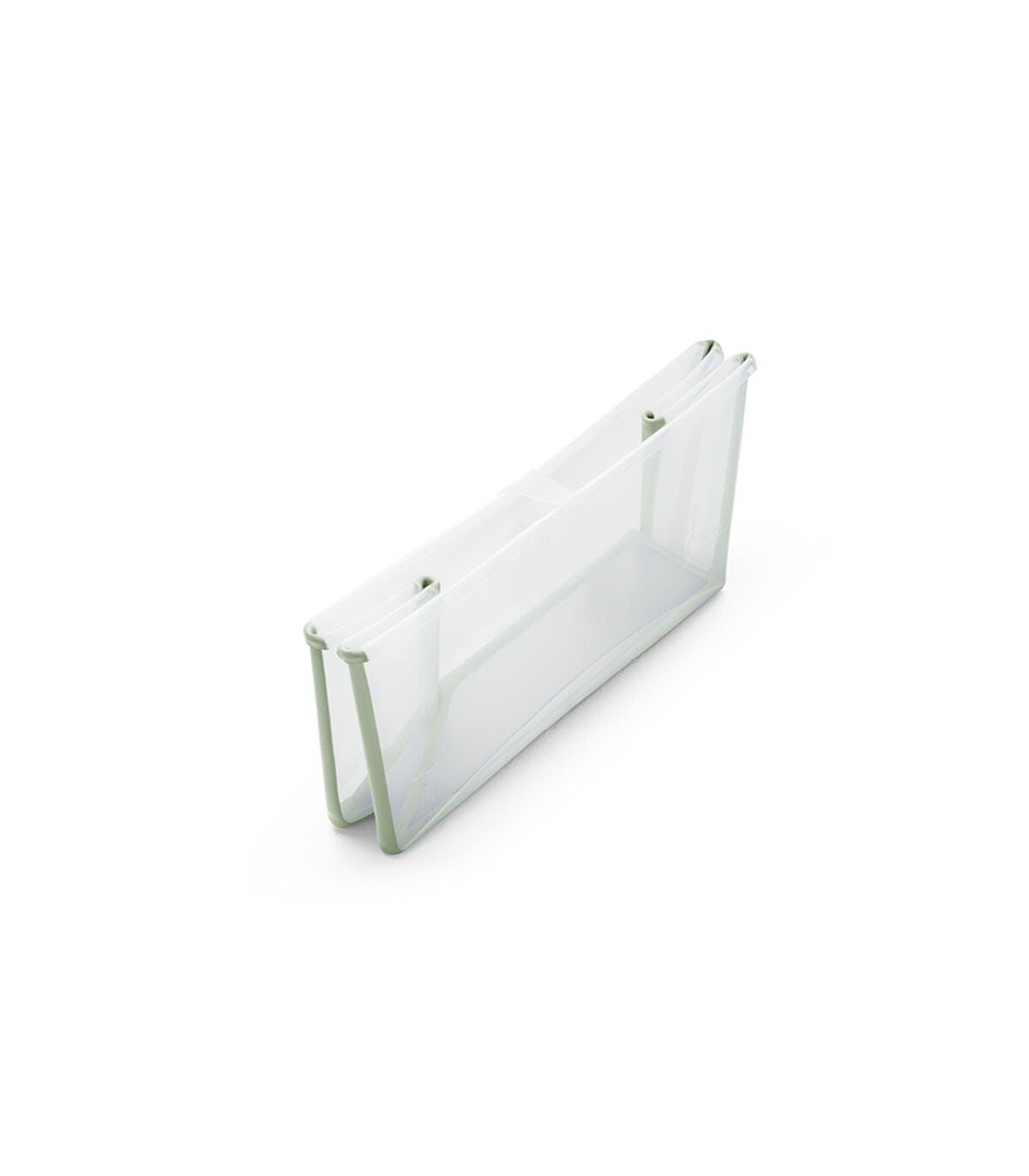 Stokke Flexi Bath Transparent Green + Supporto per Neonato omaggio