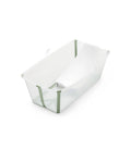 Stokke Flexi Bath Transparent Green + Supporto per Neonato omaggio