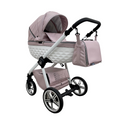 Trio ''CRYSTAL'' By Maison du Bebè col. ROSA Tel.BIANCO