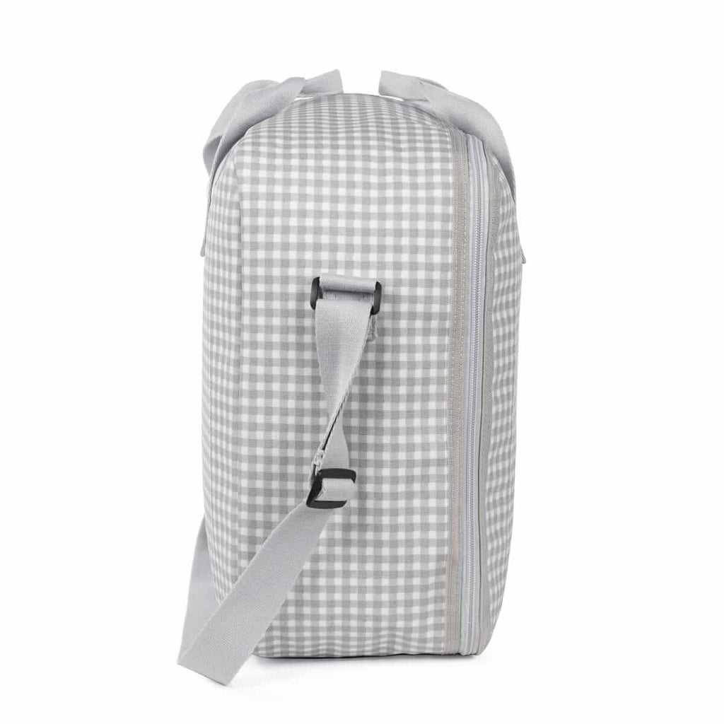 Pasito A Pasito Valigia Clinica I Love Vichy Grigio - Linea Walking Mum
