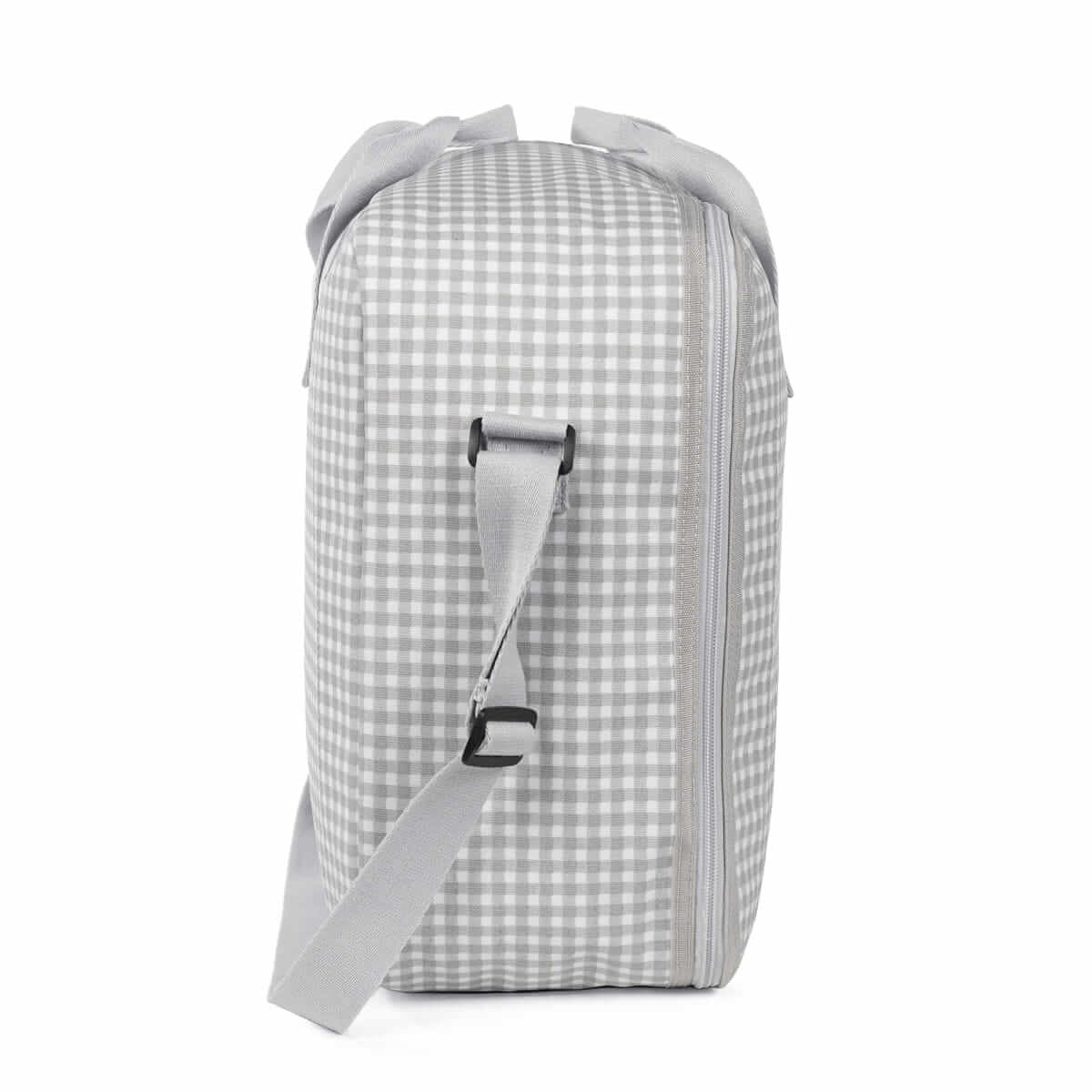 Pasito A Pasito Valigia Clinica I Love Vichy Grigio - Linea Walking Mum