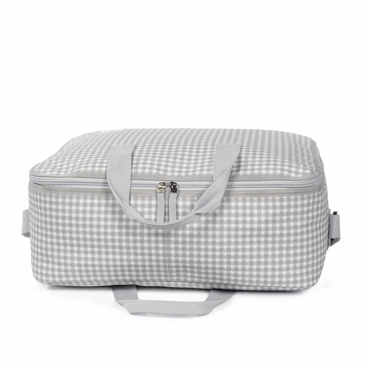 Pasito A Pasito Valigia Clinica I Love Vichy Grigio - Linea Walking Mum