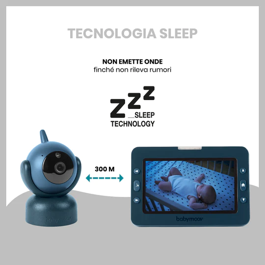BABYMOOV YOO-Master(+) Baby Monitor Video Motorizzato