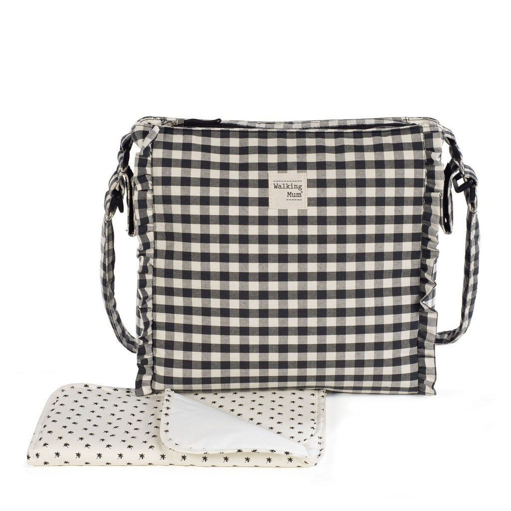 Pasito a Pasito Borsa Fasciatoio Remy Nero - Linea Walking Mum