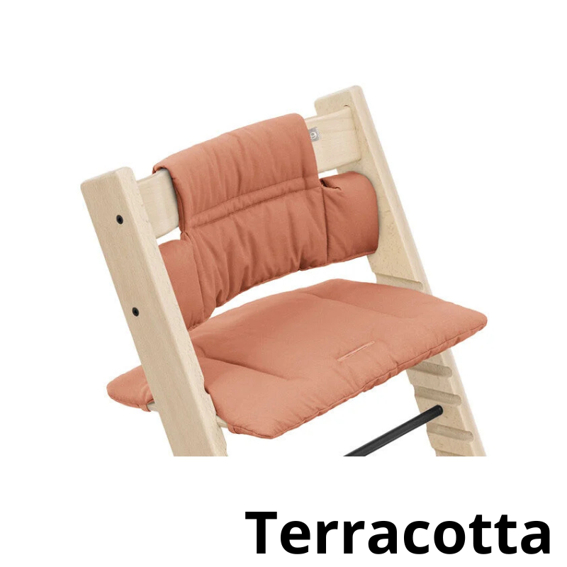 Stokke Promo Tripp Trapp Whitewash con Babyset e cuscino