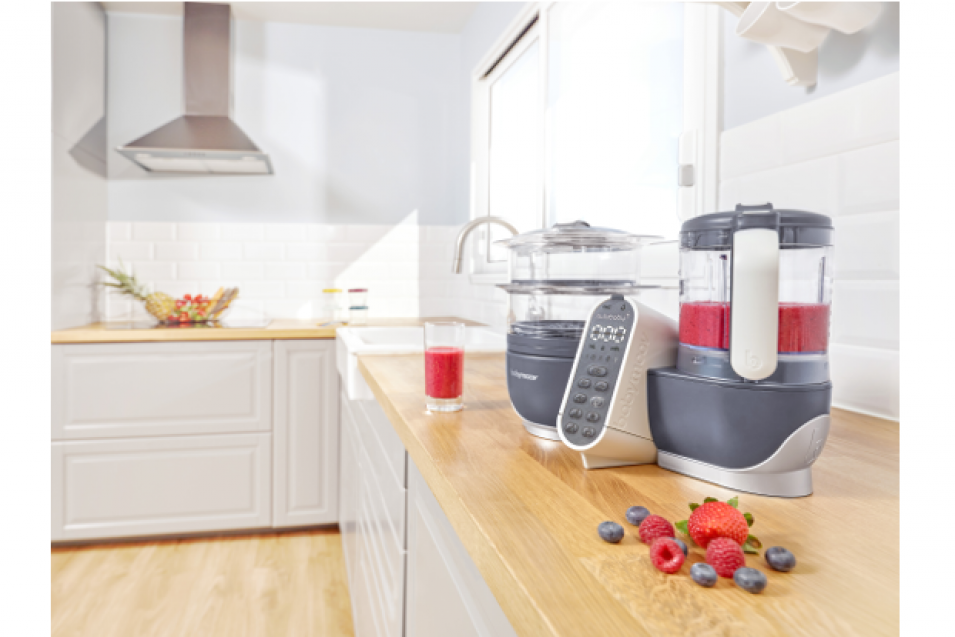 Babymoov Nutribaby+ Robot Cuocipappa Industrial Grey