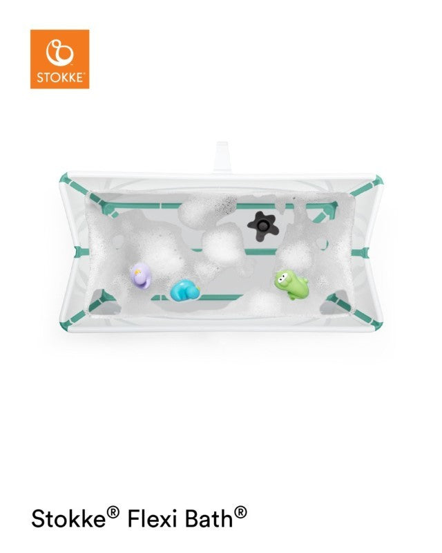 Stokke Flexi Bath White Aqua