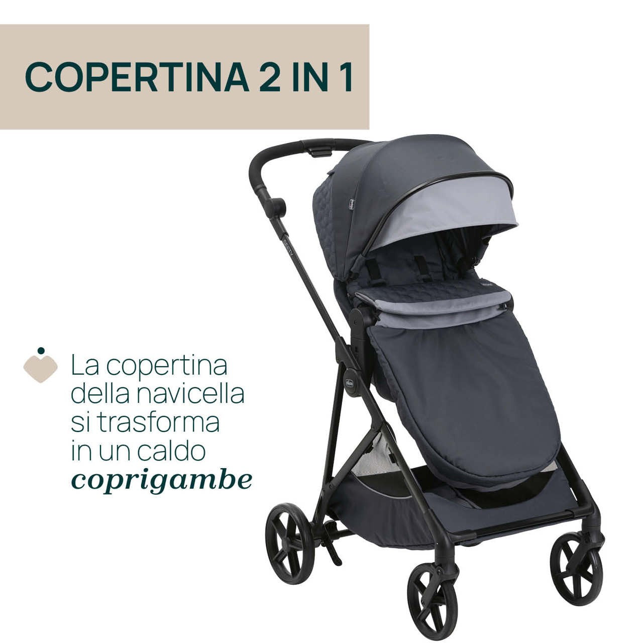 Chicco Trio Seety con Kory Essential - Scegli il tuo colore
