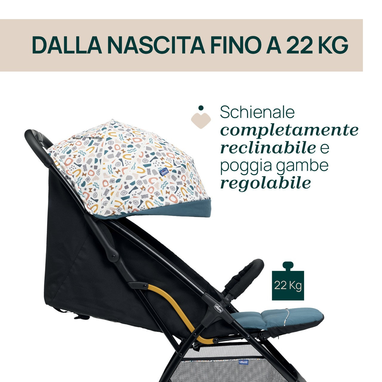 Chicco Passeggino Glee - Scegli il tuo colore