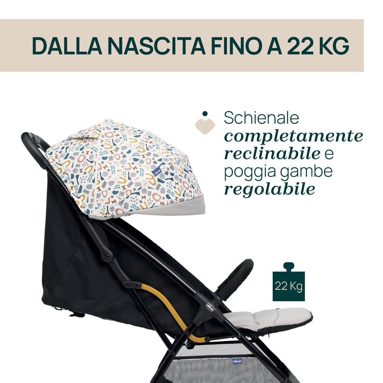 Chicco Passeggino Glee - Scegli il tuo colore