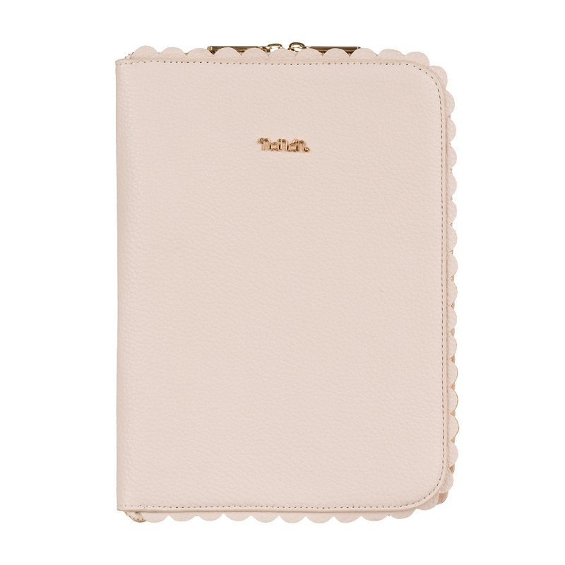 Nanan Portadocumenti Ecopelle Beige