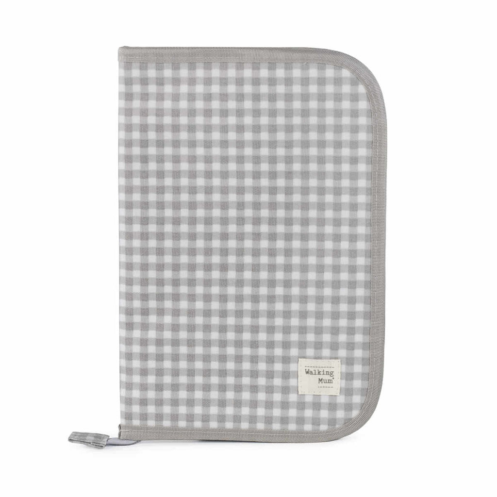 Pasito a Pasito Portadocumenti I Love Vichy Grigio