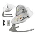 Kinderkraft Sdraietta a Dondolo Elettrica 2in1 LUMI 2 - Scegli il Colore