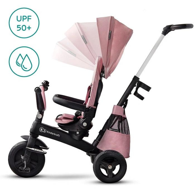 Kinderkraft Triciclo Easytwist Pink