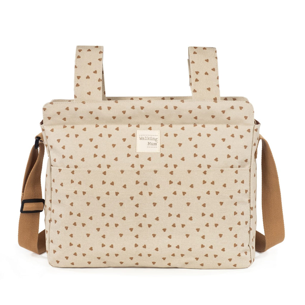 Pasito a Pasito Borsa Fasciatoio Poppy Cuori Cannella