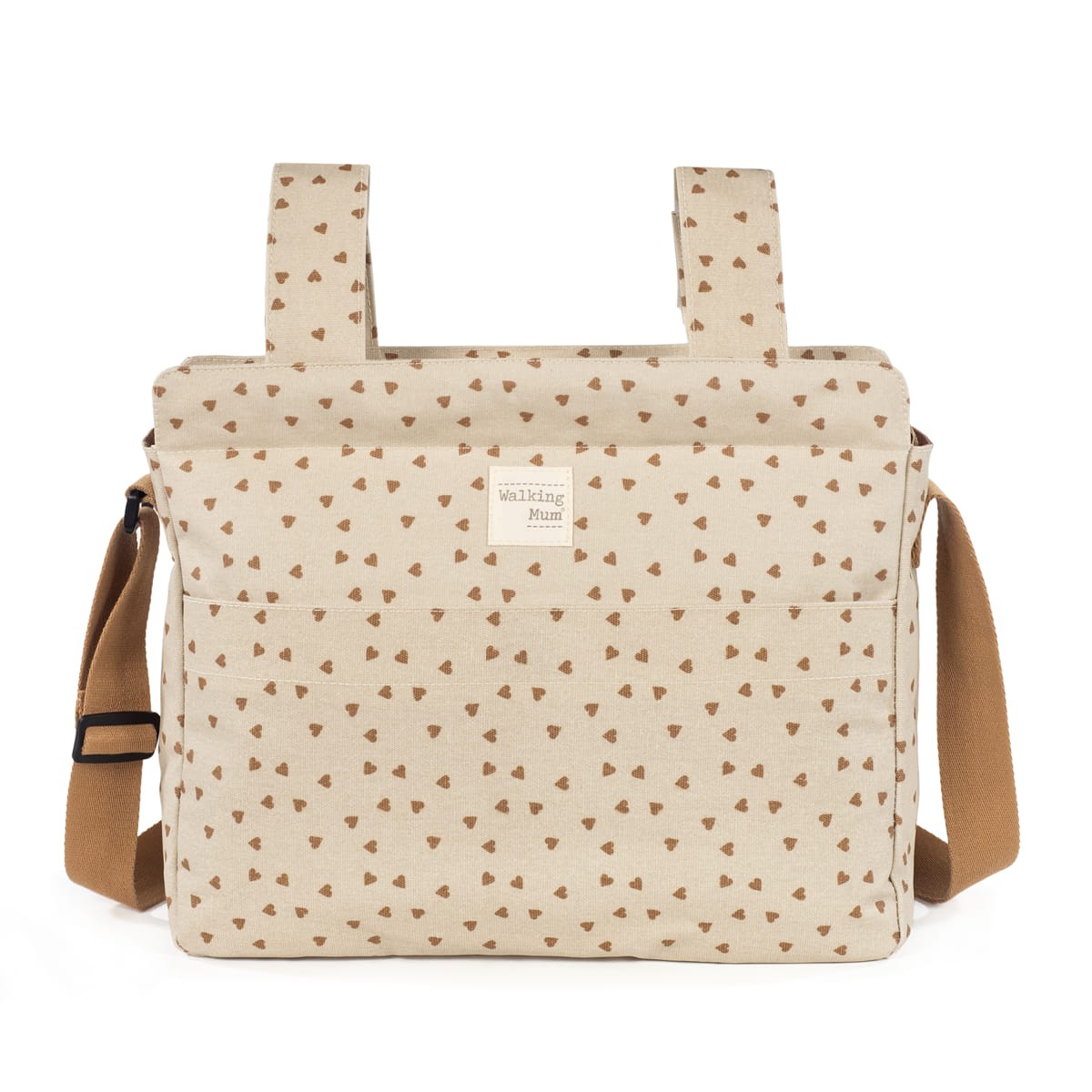 Pasito a Pasito Borsa Fasciatoio Poppy Cuori Cannella