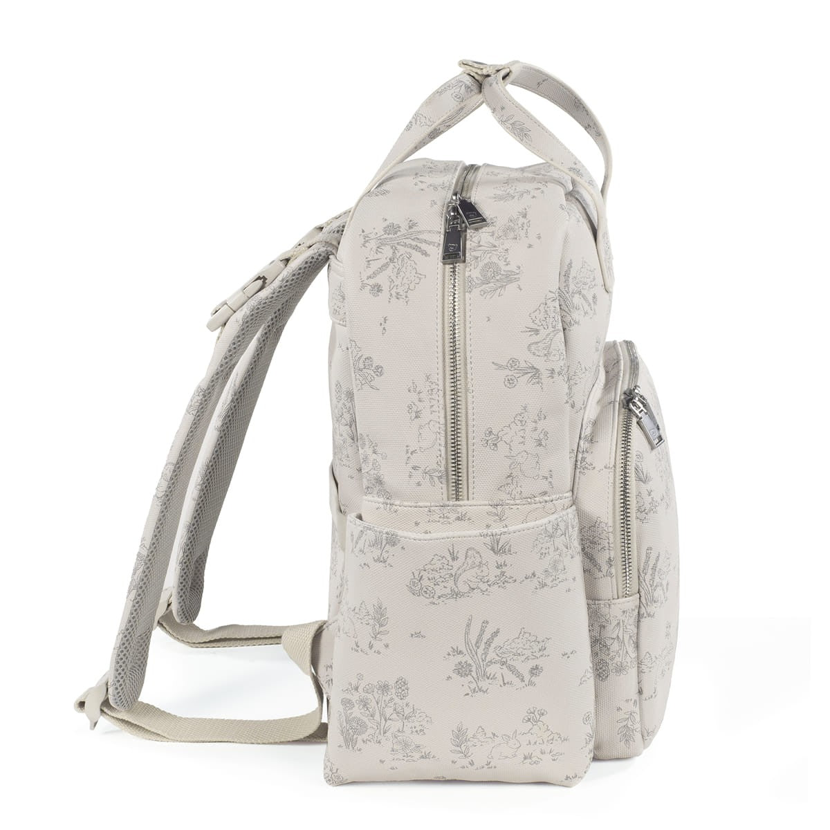 Pasito a Pasito Zaino Toile De Jouy Cream
