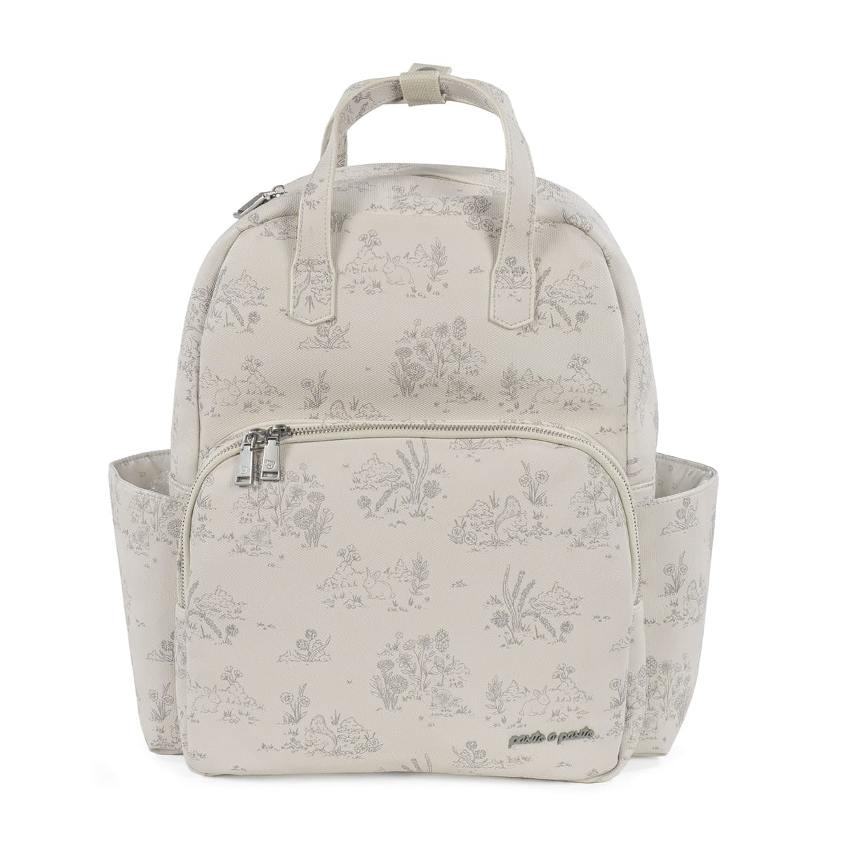 Pasito a Pasito Zaino Toile De Jouy Cream