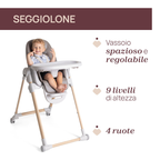 Chicco Seggiolone Polly Armonia Scandinavian
