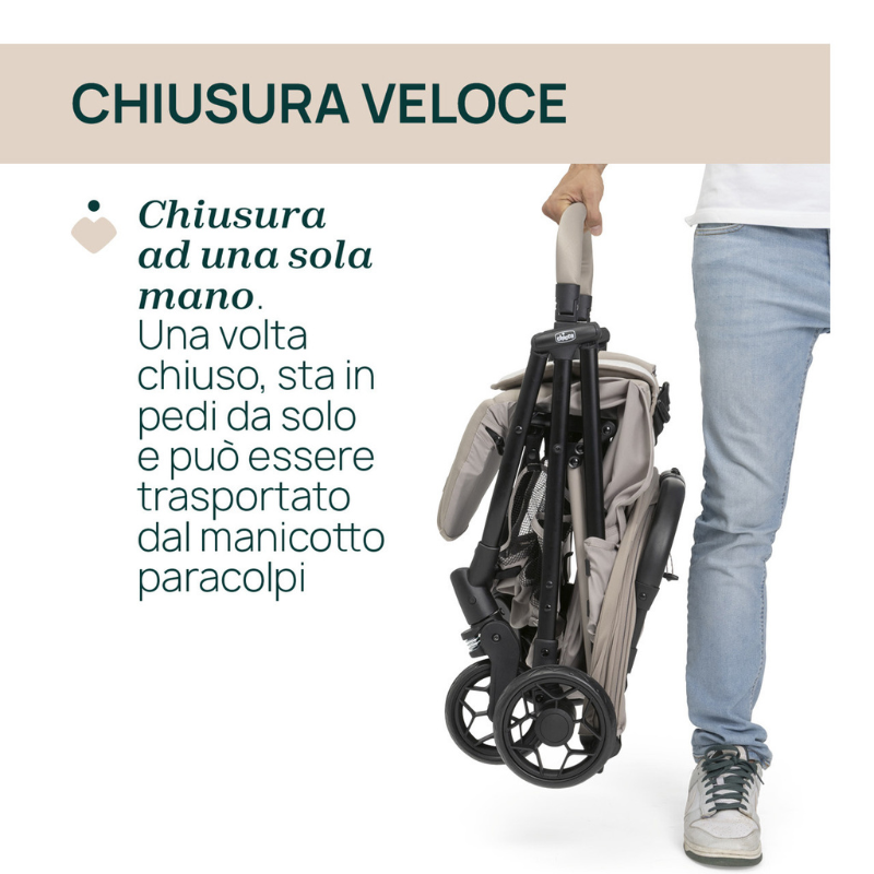 Chicco Passeggino Leggero Taormina Sandshell